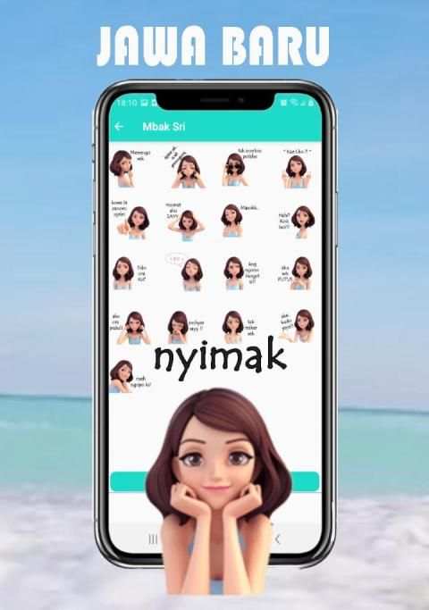 Sticker WA Jawa Baru WA StickerApps Guyon Waton screenshot 1