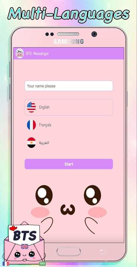 BTS Messenger : Multi-Languages screenshot 4