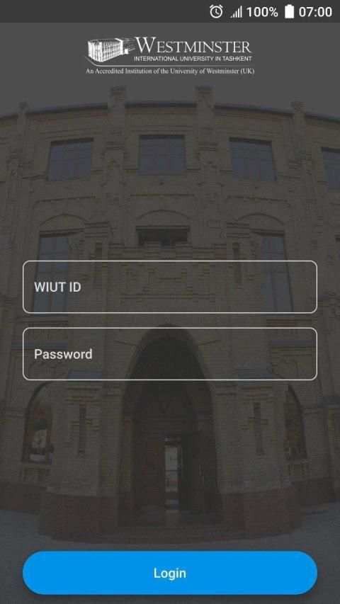 WIUT Intranet screenshot 8