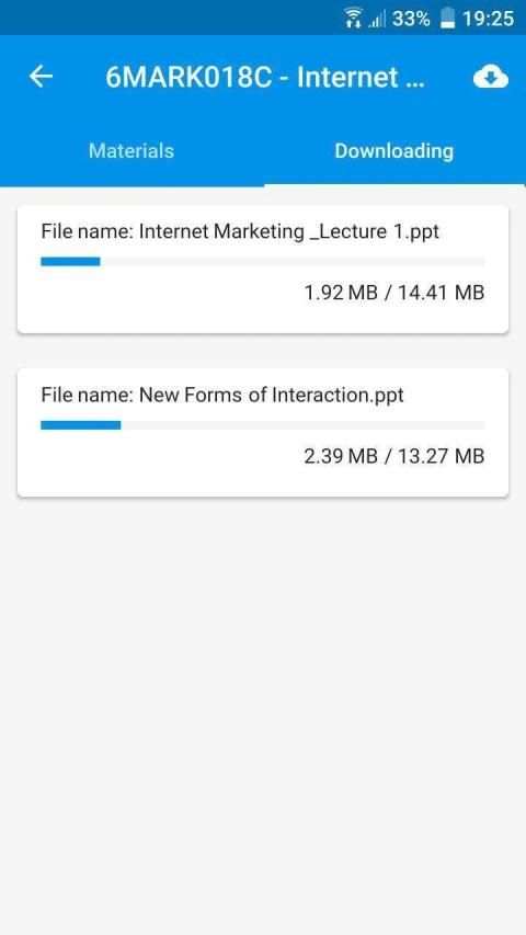 WIUT Intranet screenshot 1