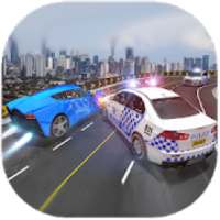 Police Car vs Driver Chase