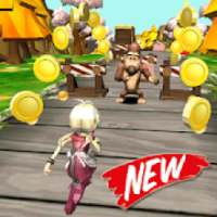 Teen Princess Dash - Subway Jungle Escape