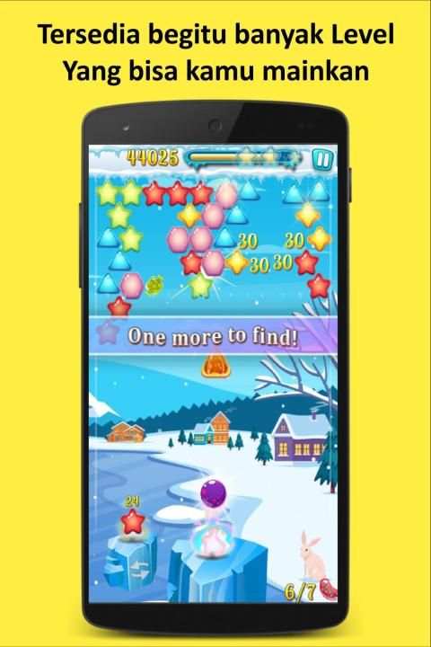 Bubble Shooter Winter Terbaru - Permainan bubble screenshot 4