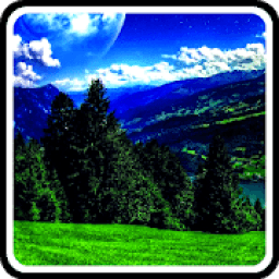 HD Nature Wallpapers - Set or Save while Offline आइकन