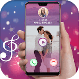 Video Ringtone for Incoming Call - Video Caller ID आइकन
