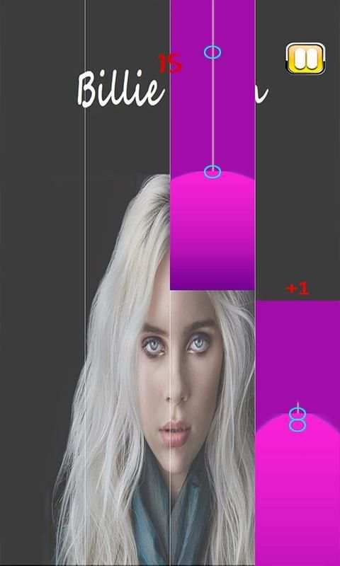 Billie Eilish Piano Tiles Game screenshot 1