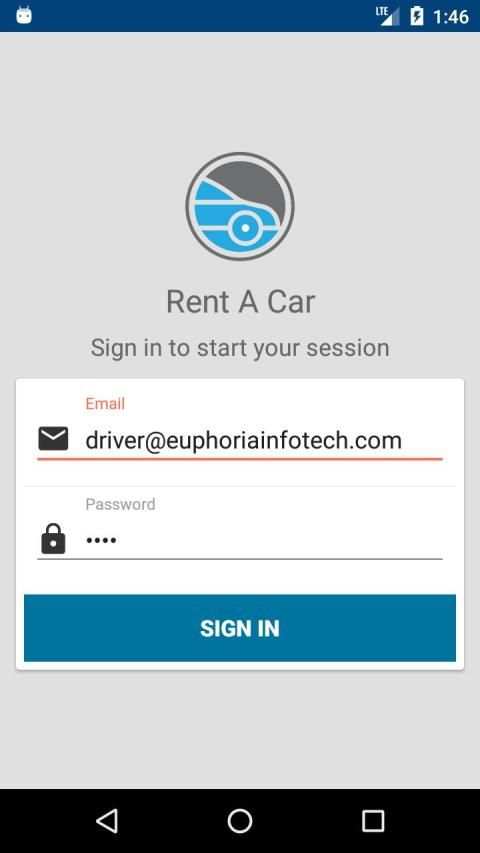 Rent CarApp स्क्रीनशॉट 1