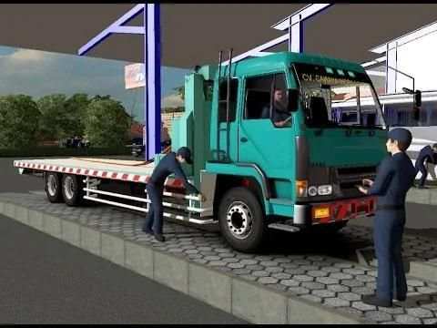 Mod Truck Fuso Bussid V3.1 screenshot 4