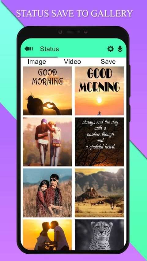 Status Save To Gallery : Whatup Status Downloader screenshot 2