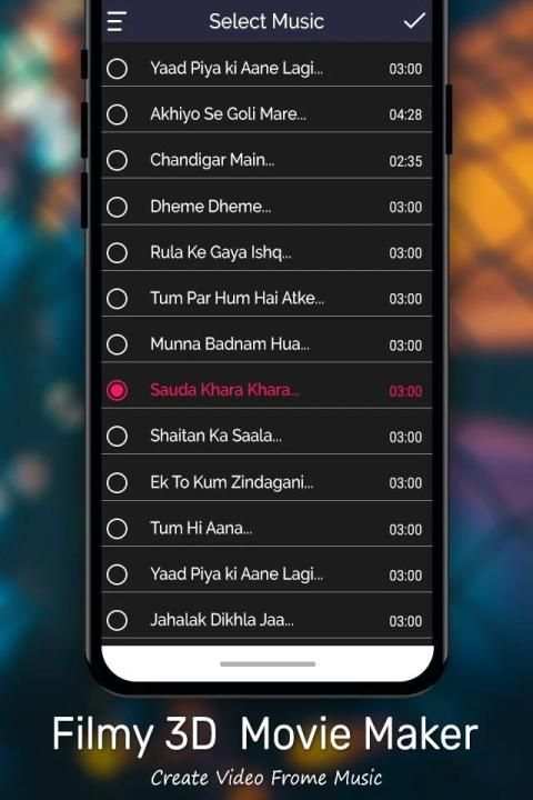 Filmigo 3D Mini Movie Maker स्क्रीनशॉट 1