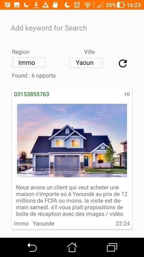OPPORT - les opportunités du Cameroun screenshot 2