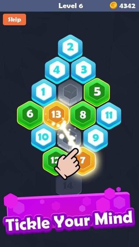 HexFactor: Swipe Crush Fun screenshot 4