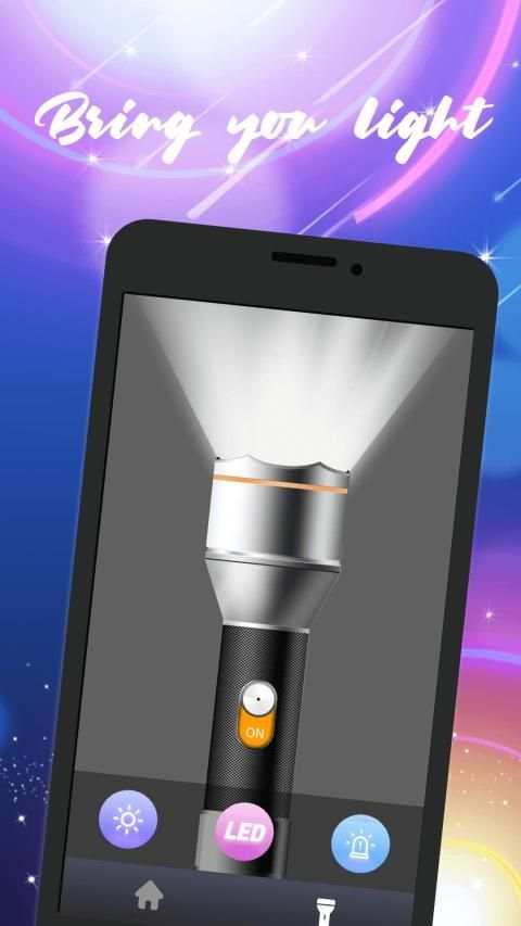 LED Flashlight-Call Screen screenshot 1