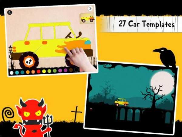 Labo Halloween Car(4+) स्क्रीनशॉट 3