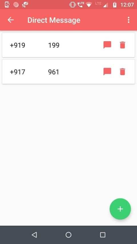 WhatsDirect - Send message without saving number स्क्रीनशॉट 1