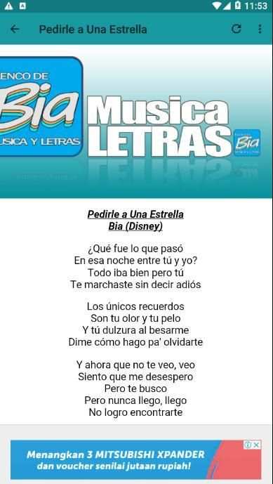 Música de BIA (Asi yo Soy) Mejores Musica y Letras screenshot 2