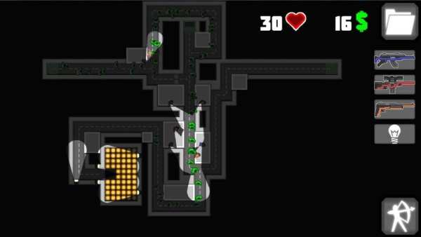 Night Zombie City TD screenshot 1