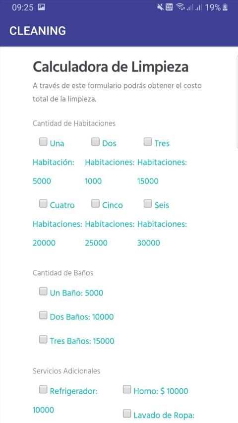 CLEANING CHILE screenshot 2