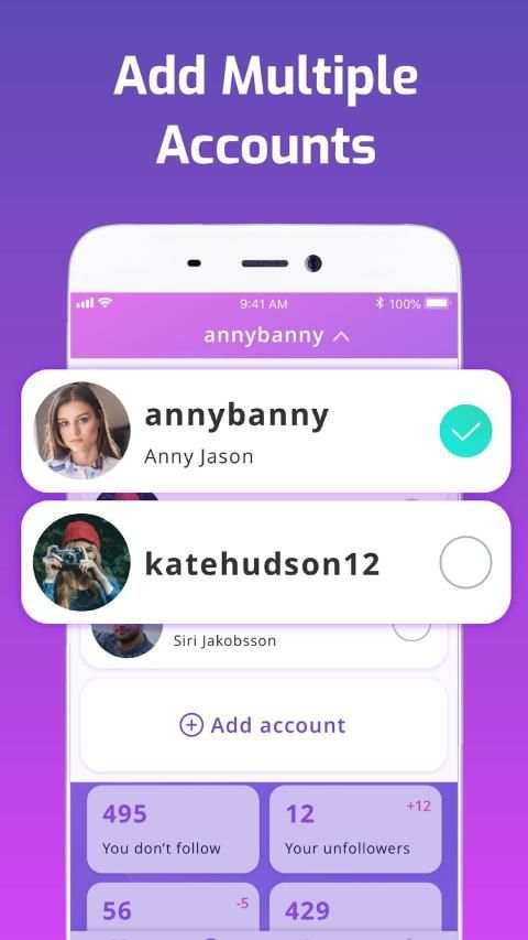 Followers Analytics for Instagram iMetric screenshot 5
