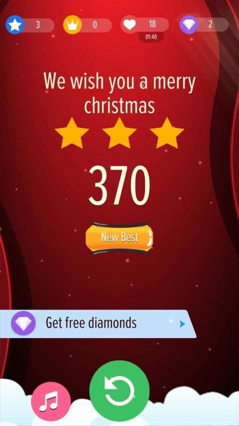 Piano Noir Ladybug Tiles 2 स्क्रीनशॉट 2