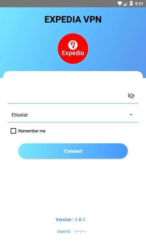 EXPEDIA VPN screenshot 1