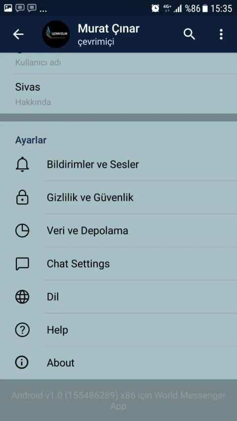 World Messenger App screenshot 3