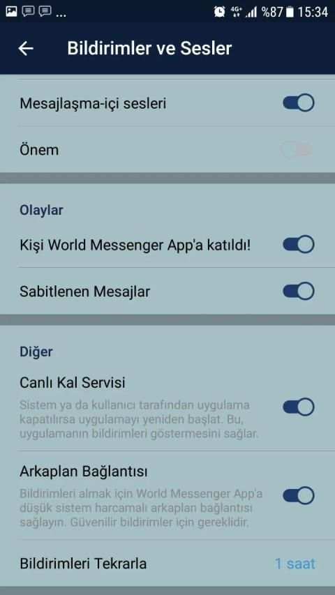 World Messenger App screenshot 1