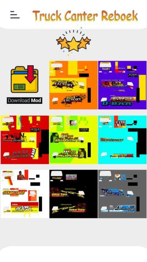 Livery Mod Truck Indonesia screenshot 4