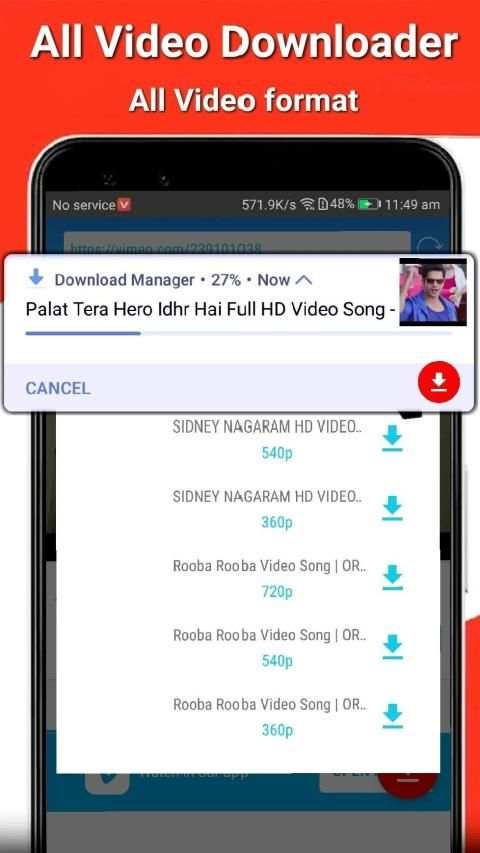 All Video Downloader - high speed Video Downloader स्क्रीनशॉट 5