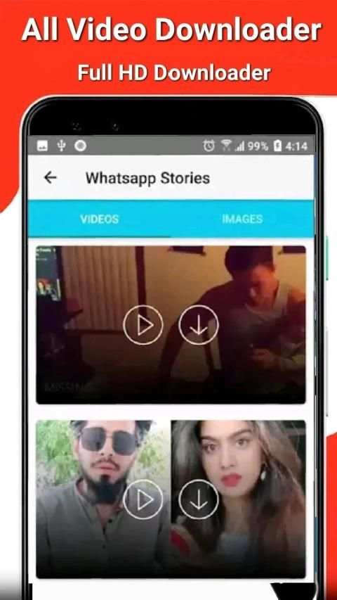 All Video Downloader - high speed Video Downloader स्क्रीनशॉट 1