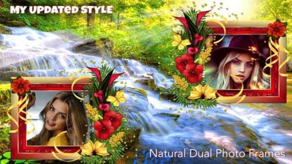 Natural Dual Photo Frames स्क्रीनशॉट 4