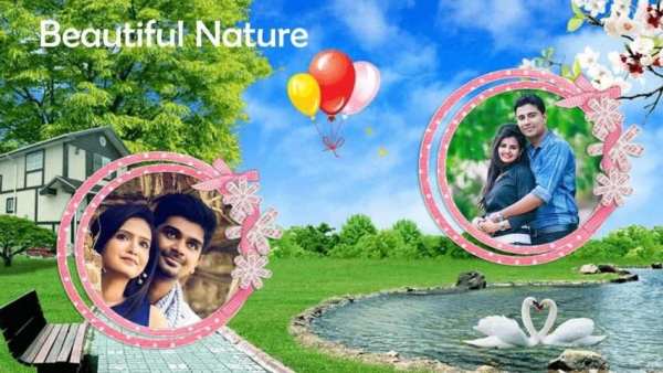 Natural Dual Photo Frames screenshot 1