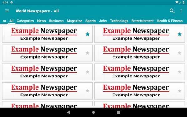 World Newspapers - World News स्क्रीनशॉट 8