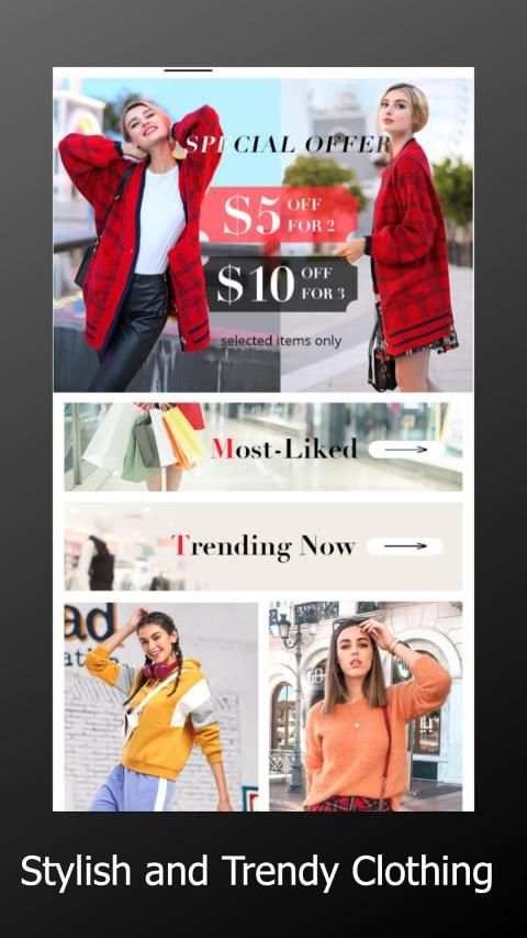 ZAFULS Shopping online screenshot 1