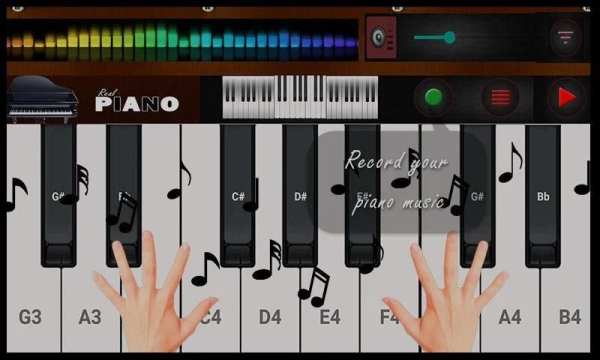 Real Piano Keyboard screenshot 2