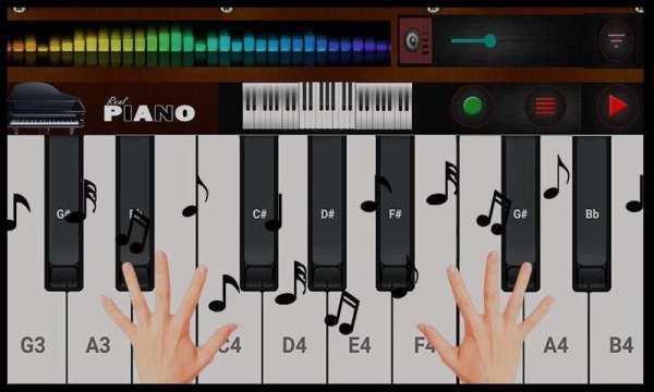 Real Piano Keyboard screenshot 1