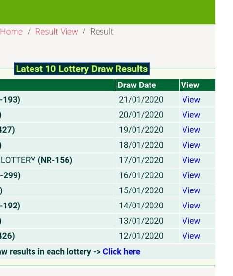 Lucky Kerala Lottery App screenshot 1