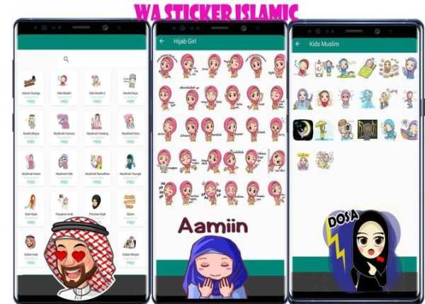 WA Sticker Islamic Cute WAStickerApps for WhatsApp screenshot 2