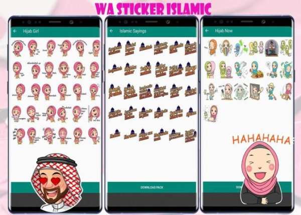 WA Sticker Islamic Cute WAStickerApps for WhatsApp screenshot 6