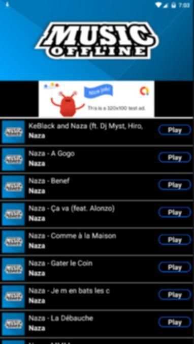Naza All Songs - Sans Internet screenshot 3