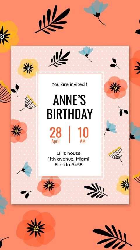 Birthday Invitation Card Maker screenshot 5