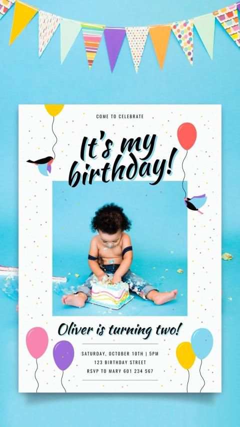 Birthday Invitation Card Maker screenshot 3