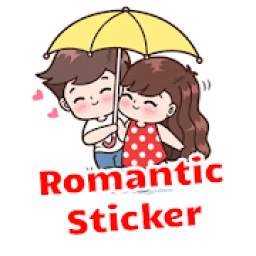 Romantic Love Couple Sticker For Whatsapp