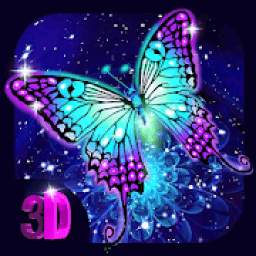 3D Butterfly Live Wallpaper