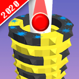 ikon Twist Ball Stack Breaker Crush : Stack Game 3D