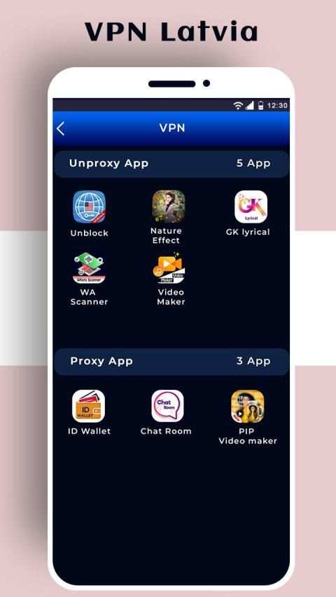 Latvia VPN - Free VPN Proxy screenshot 1