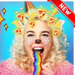 Sweet Snap Live Filter - Sweet Face Camera आइकन