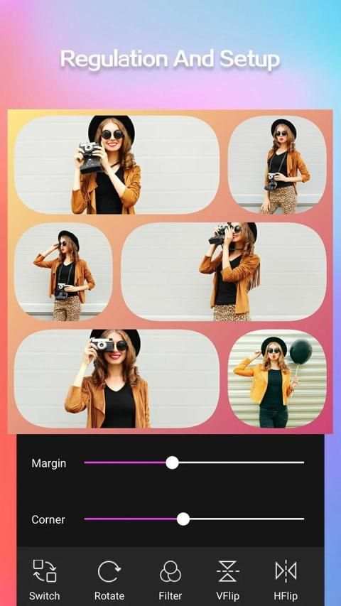 Photo Grid Maker & Magic Collage Editor screenshot 2