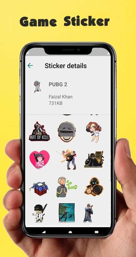 WAStickerApps pubg Sticker Packs screenshot 2