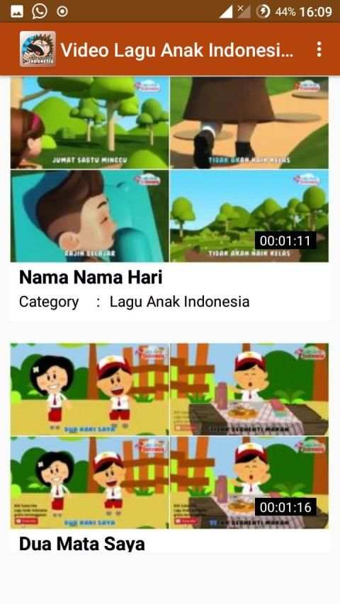Video Lagu Anak Indonesia Offline screenshot 8